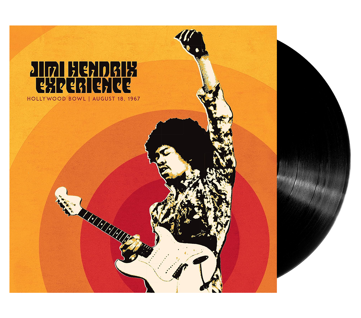 Image of Artwork for The Jimi Hendrix Experience's Jimi Hendrix Experience: Live At The Hollywood Bowl: August 18, 1967 (LP)